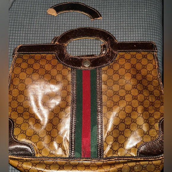 Gucci Bags Authentic Vintage Gucci Purse Missing Handle Poshmark